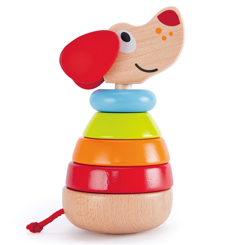 wooden animal stacker