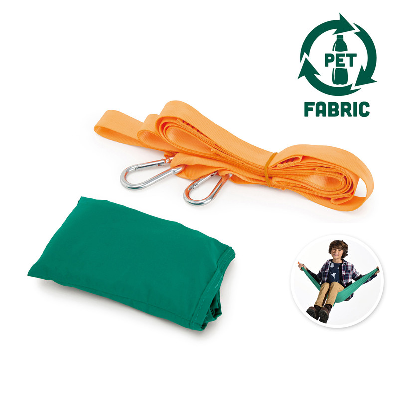 Hape Pocket Swing| Green Portable Hammock for Kids